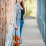 Künstlerportrait von Franziska Pietsch - Violine Solistin - Portrait Fotos von Tulpe-Production