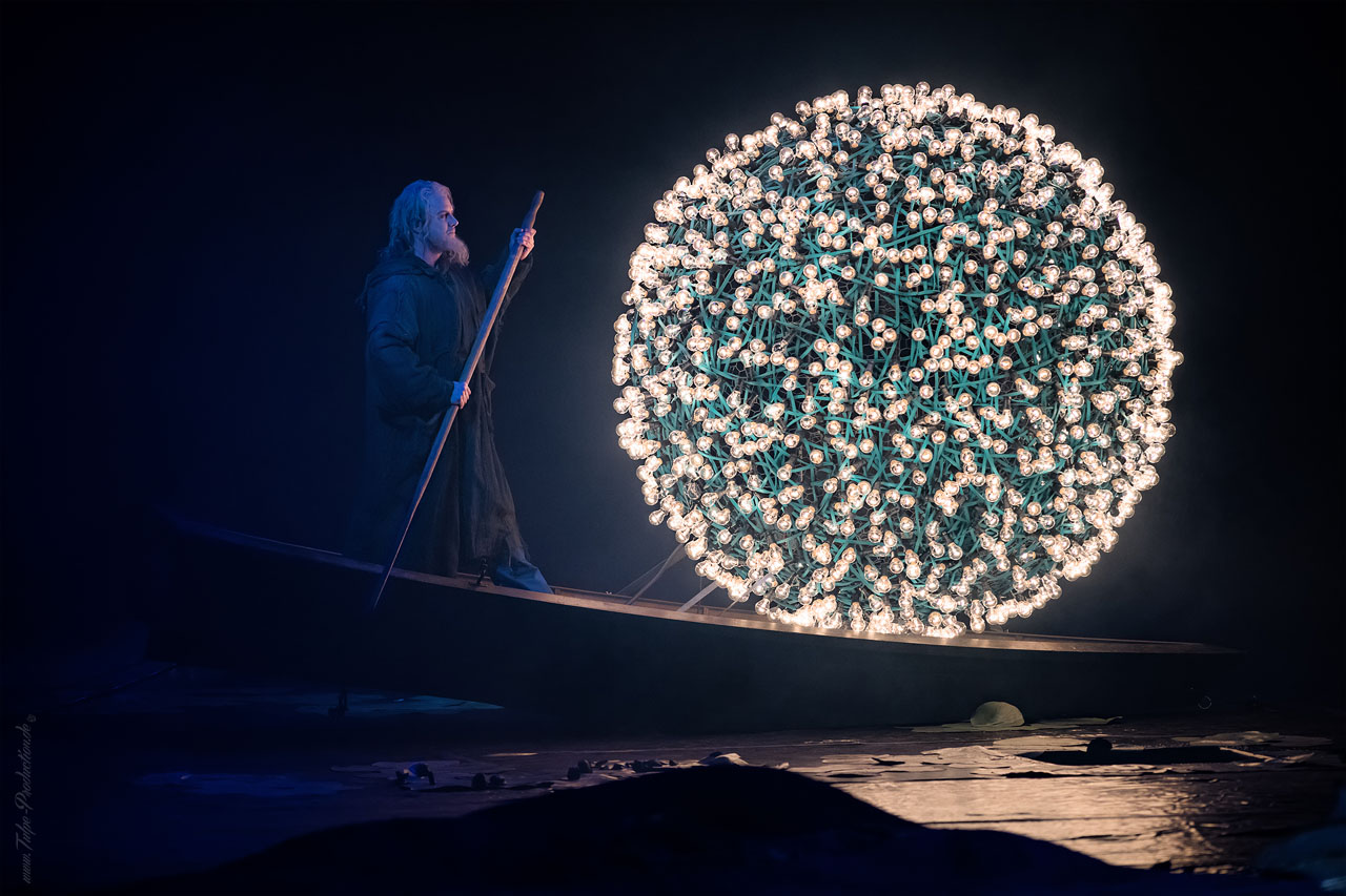 Olena Tokar als Rusalka in der Oper Leipzig