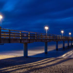 Reisebericht Graal-Müritz Seebrücke bei Nacht - Fotograf Tulpe-Production.de