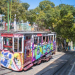 alte Strassenbahn in Lissabon