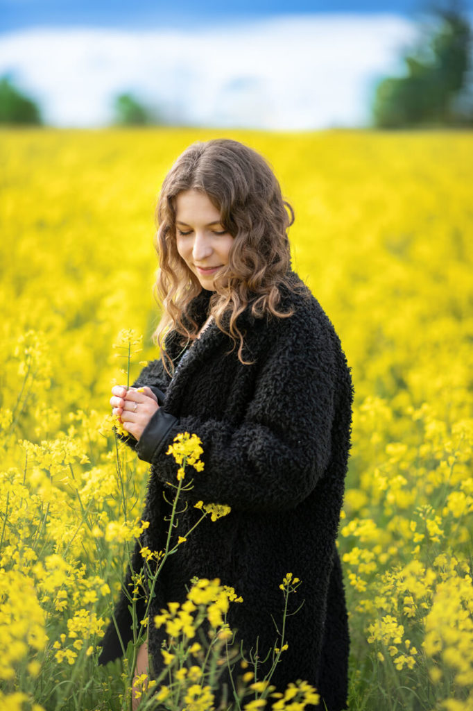 Tipps für Fotoshootings im Rapsfeld