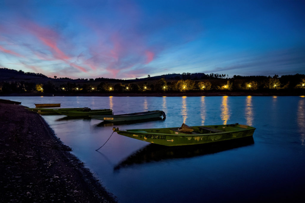 Blaue Stunde am Diemelsee